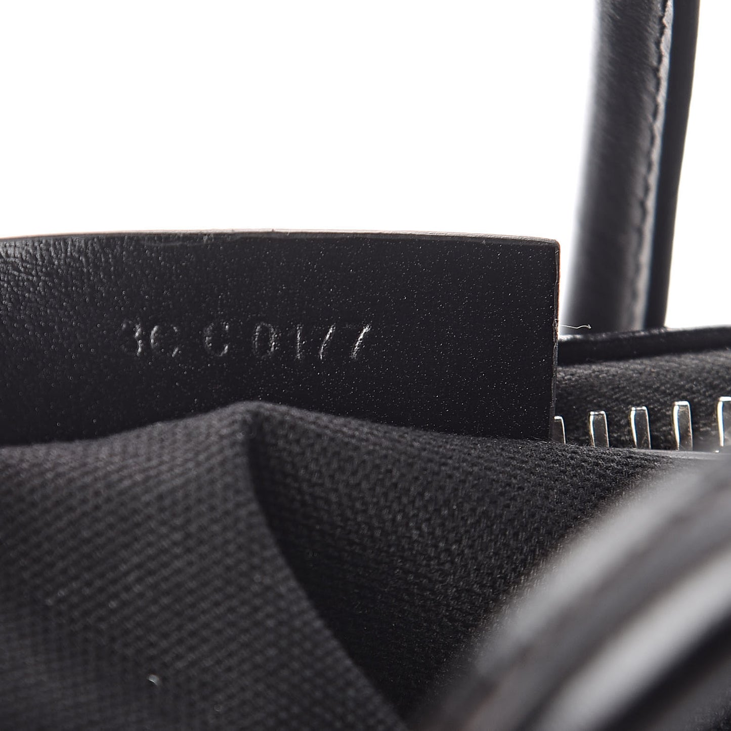 Shiny Lord Calfskin Mini Antigona Black