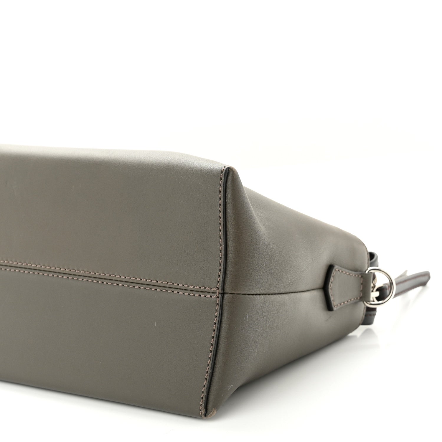 Fendi Vitello Dolce 4 Color Medium By The Way Boston Bag Carbone Grigio Polvere Multicolor 10 of 11