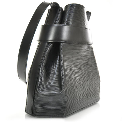 Louis Vuitton Epi Sac D'epaule Black 2 of 9