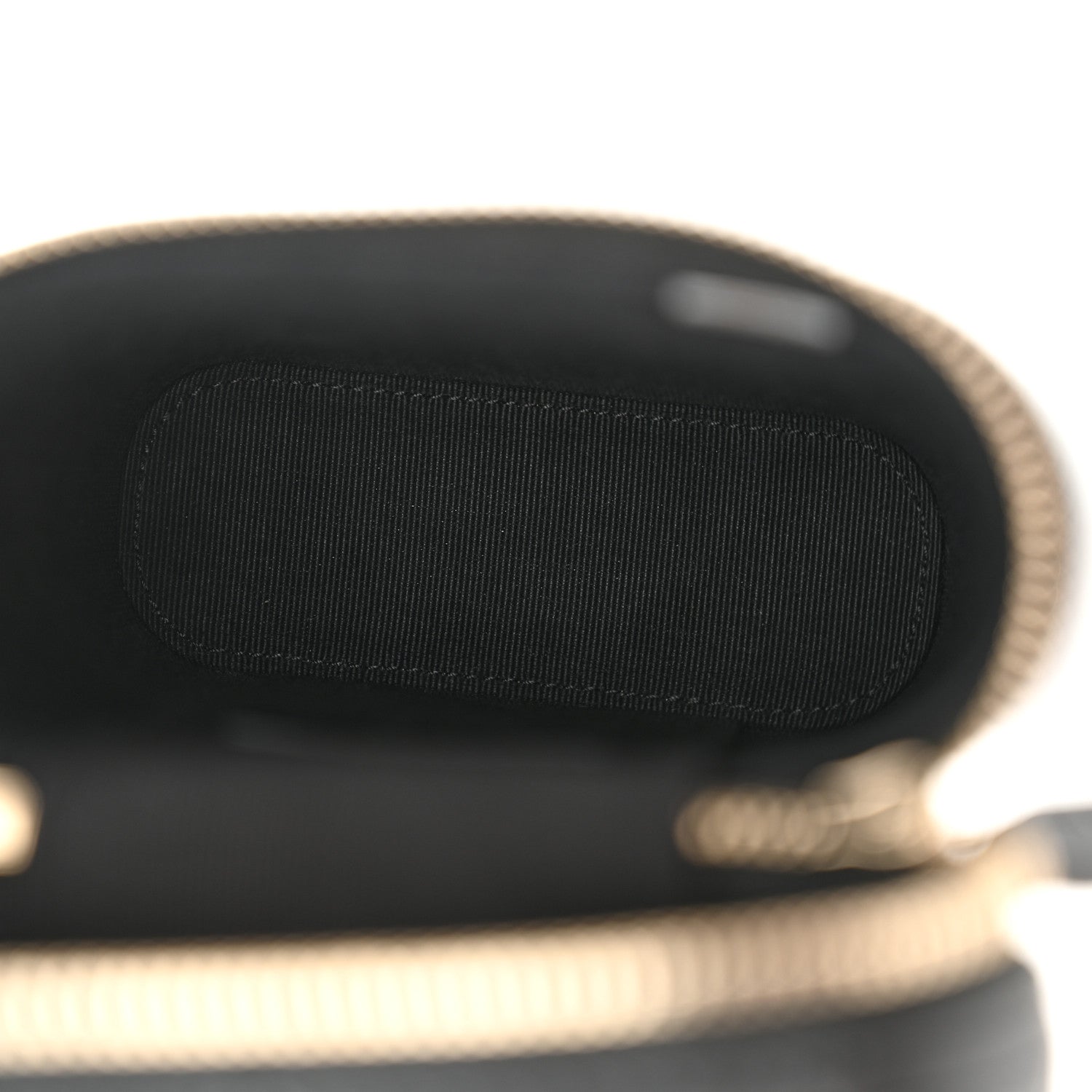 Chanel Lambskin Quilted Top Handle Phone Holder With Chain Black 5 of 11