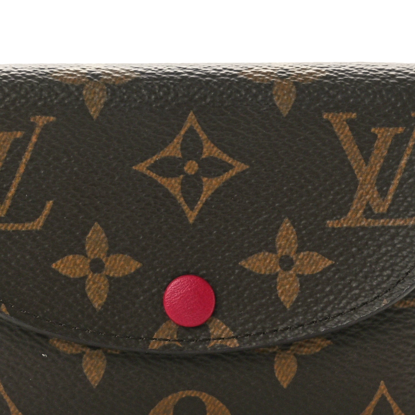 Monogram Rosalie Coin Purse Fuchsia