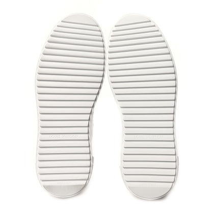 Louis Vuitton Calfskin Monogram Debossed Time Out Sneakers 38 White 5 of 8