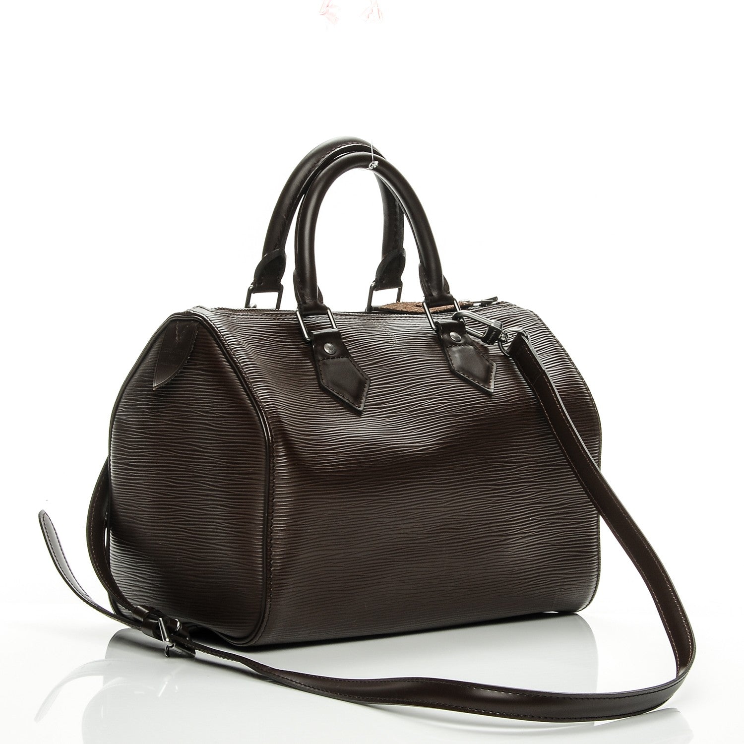 Louis Vuitton Epi Speedy 25 Moka 3 of 9
