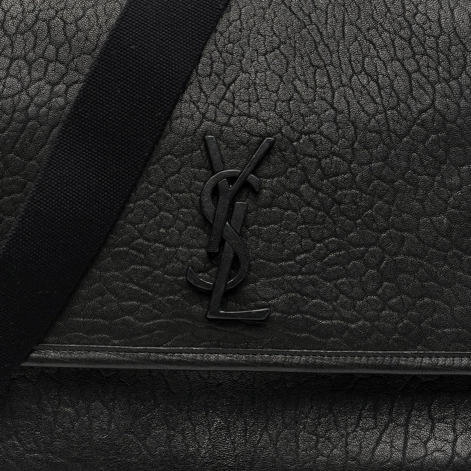 Saint Laurent Grained Calfskin Niki Messenger Black 7 of 11