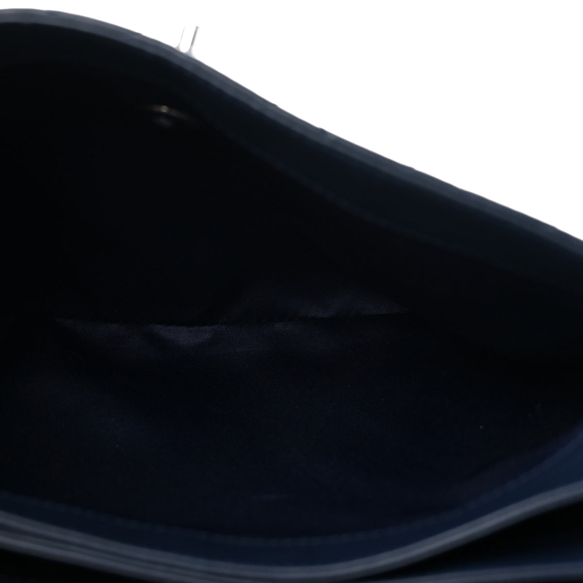 Lambskin Quilted Medium By 4 Flap Navy