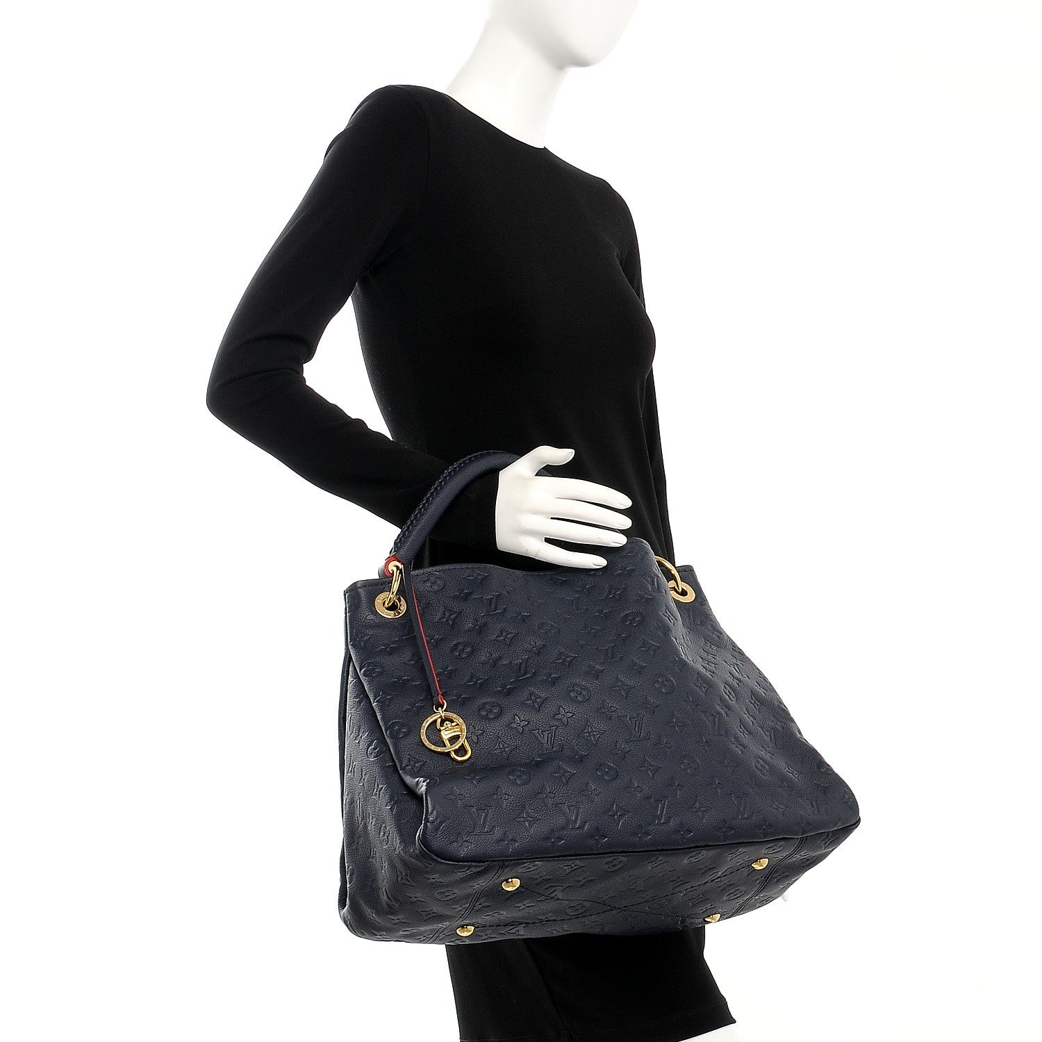 Louis Vuitton Empreinte Artsy MM Marine Rouge 2 of 7