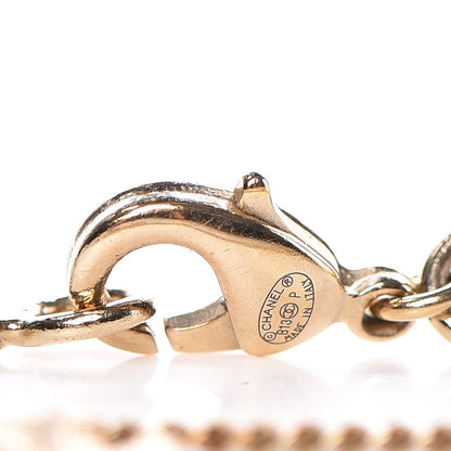 Chanel CC Logo Charm Bracelet Gold 3 of 3
