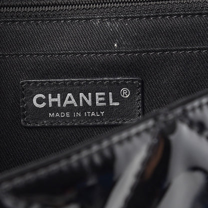 Chanel Vinyl Quilted In the Business Flap Bag Black 6 of 12