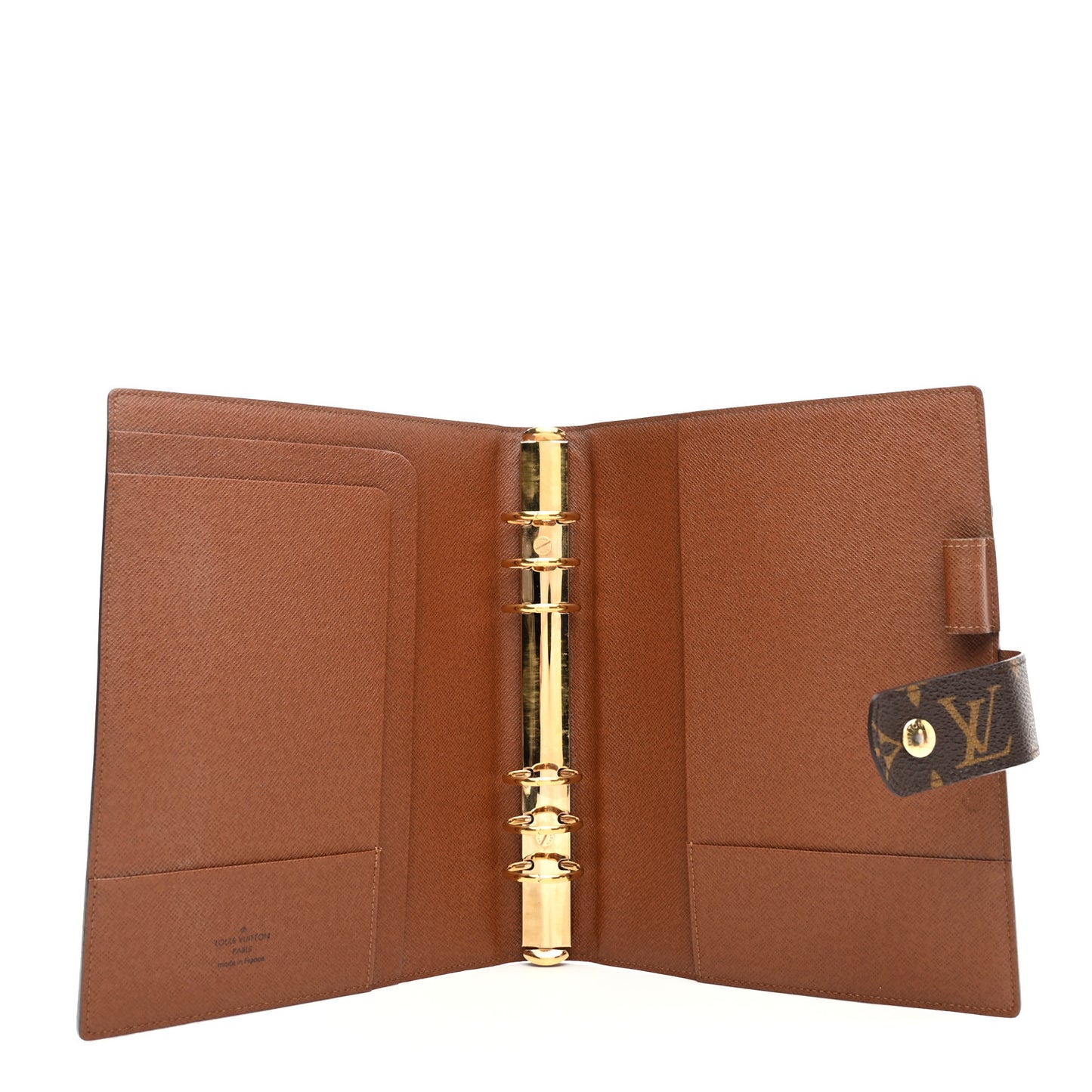 Monogram Large Ring Agenda Cover