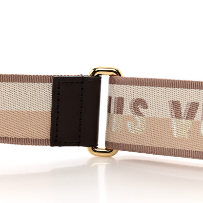 Louis Vuitton Jacquard Speedy Bandouliere 20 Shoulder Strap Beige Brown 4 of 4