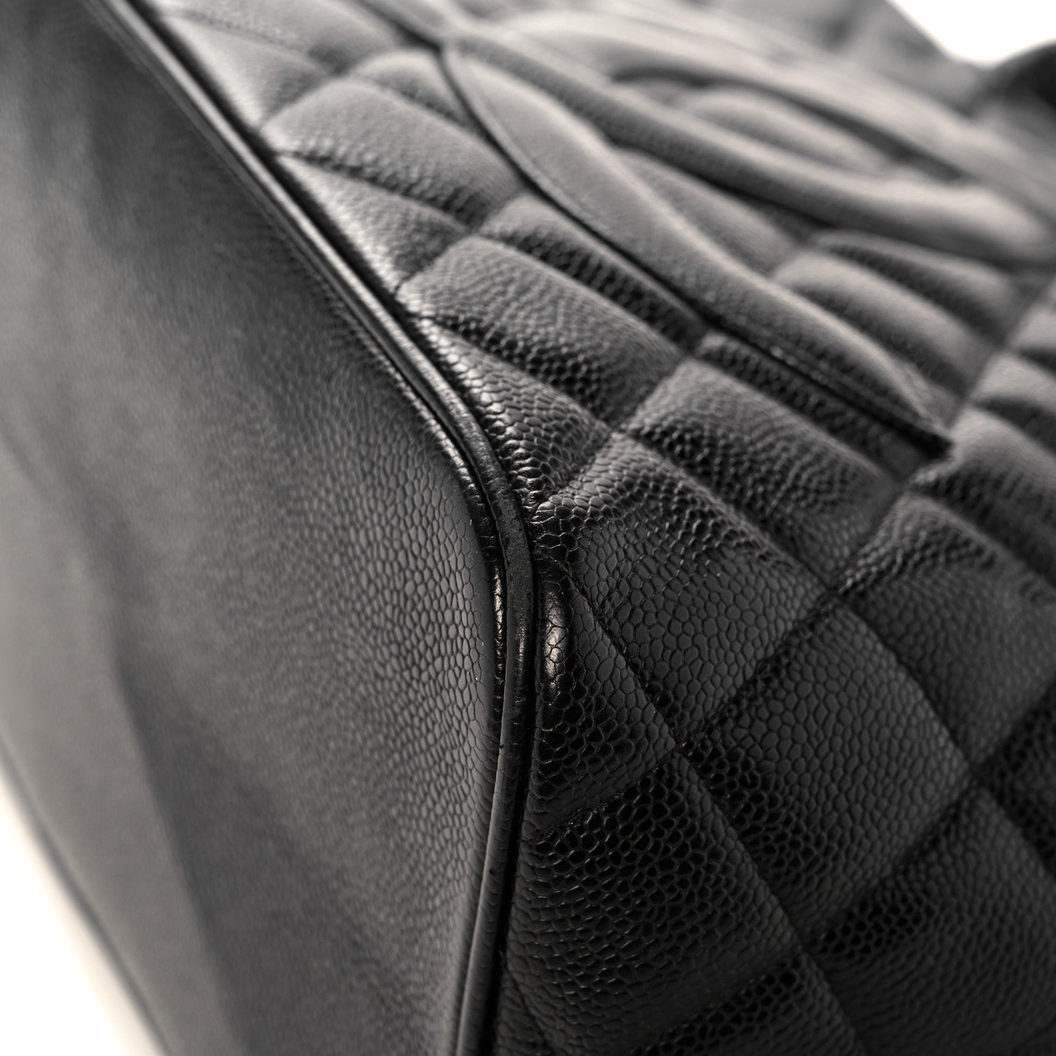 Chanel Caviar Quilted Medallion Tote Black 9 of 20