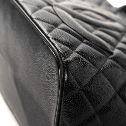 Chanel Caviar Quilted Medallion Tote Black 9 of 20