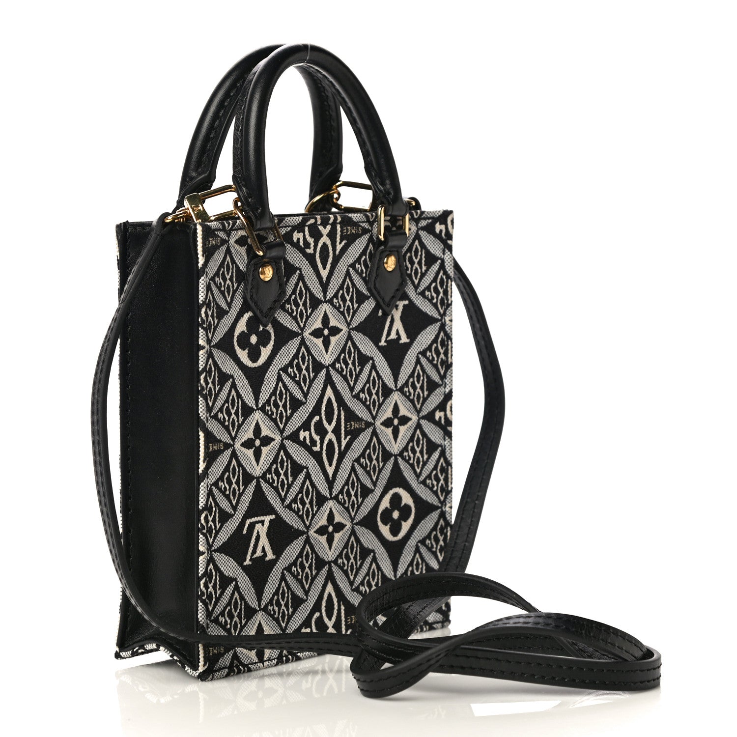 Louis Vuitton Jacquard Since 1854 Petit Sac Plat Grey 3 of 10