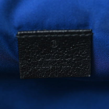Gucci Econyl Nylon Monogram Off The Grid Messenger Bag Orient Blue Black 6 of 11