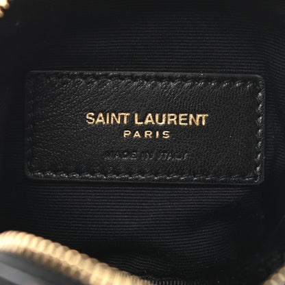 Saint Laurent Calfskin Heart Leopard Print Monogram Baby Lou Camera Bag Toffee 6 of 7