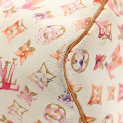 Louis Vuitton Watercolor Aquarelle Speedy 35 White 10 of 14