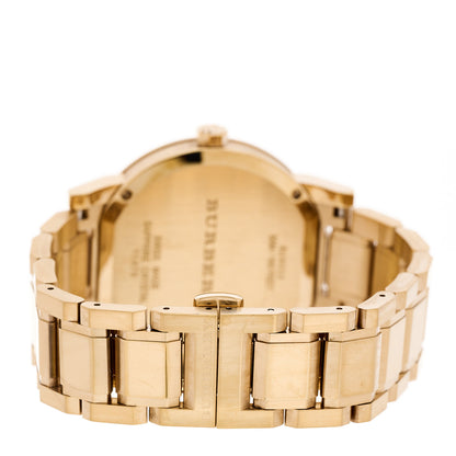 Burberry Stainless Steel 38mm The City Quartz Watch Champagne BU9033 3 of 4
