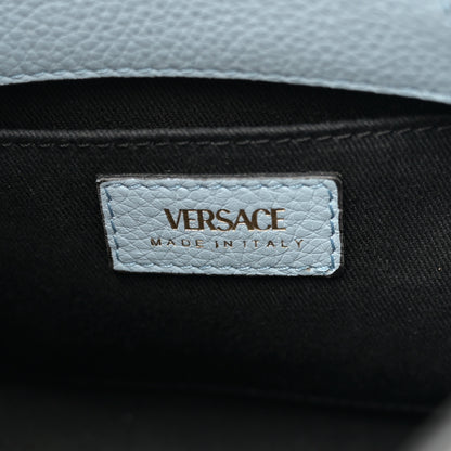 Versace Calfskin Vitello Virtus Hobo Light Blue 6 of 10