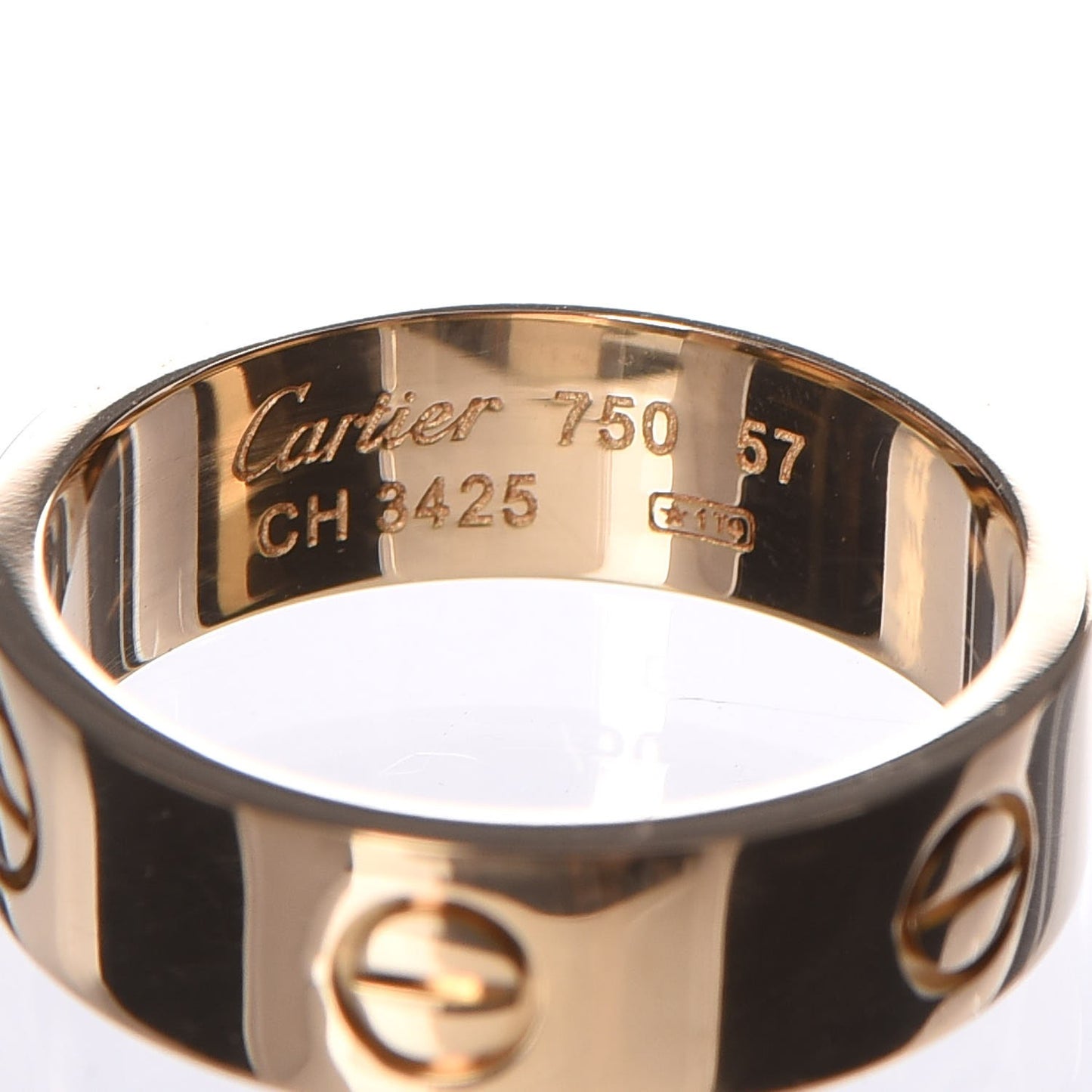 18K Yellow Gold 6mm LOVE Ring 57 8