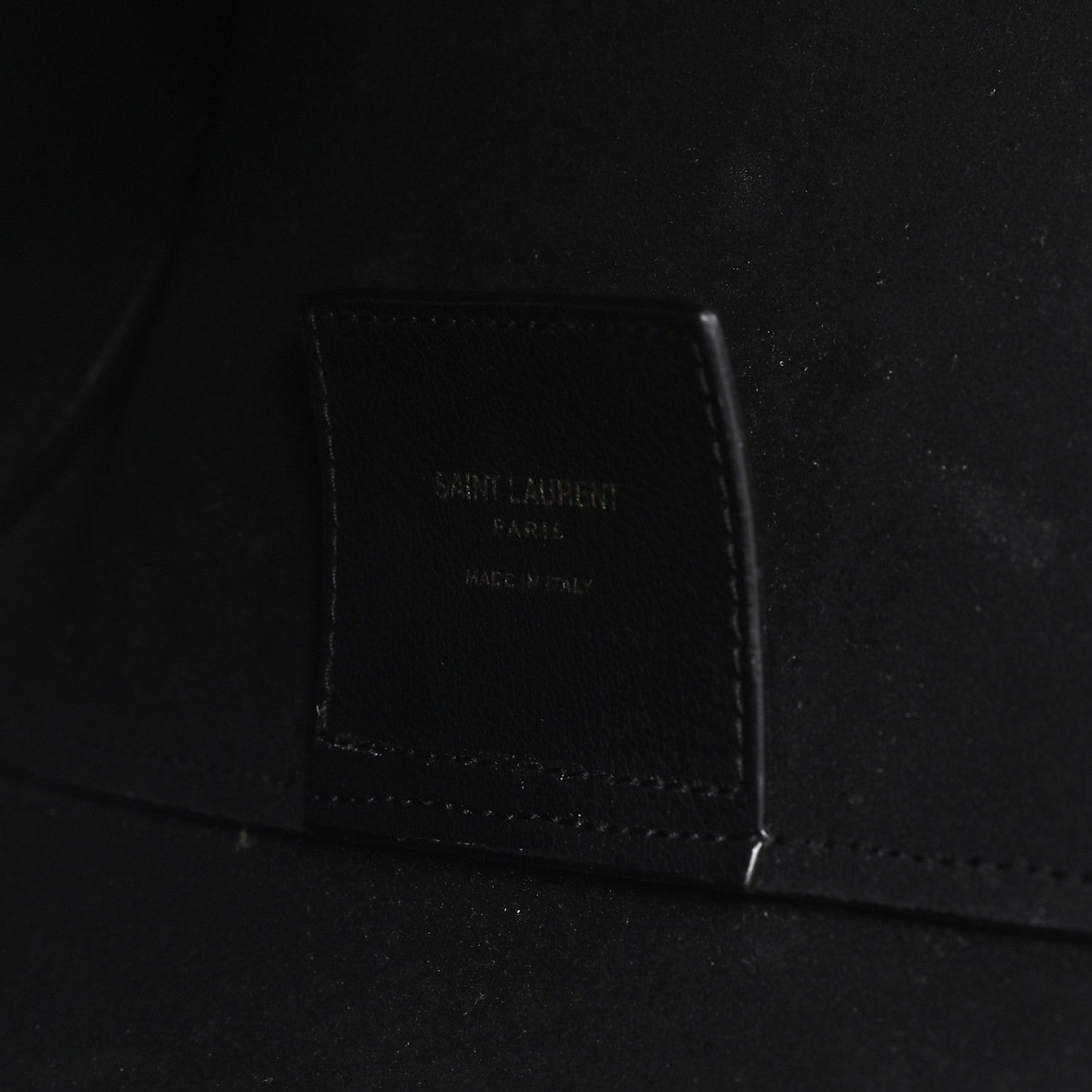 Saint Laurent Calfskin Large Shopping Tote Black 7 of 11