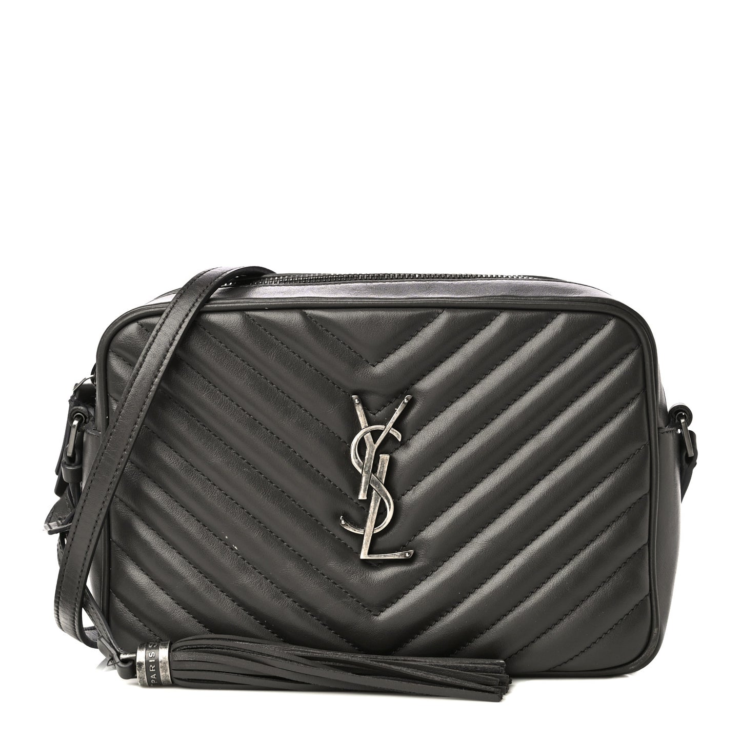 Calfskin Matelasse Monogram Lou Camera Bag Sea Pebble