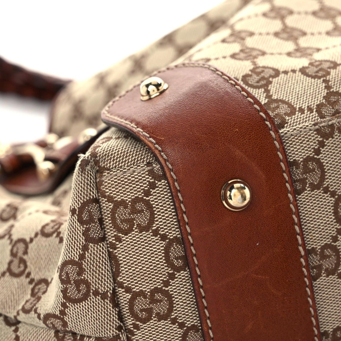 Monogram Medium Pelham Shoulder Bag Brown