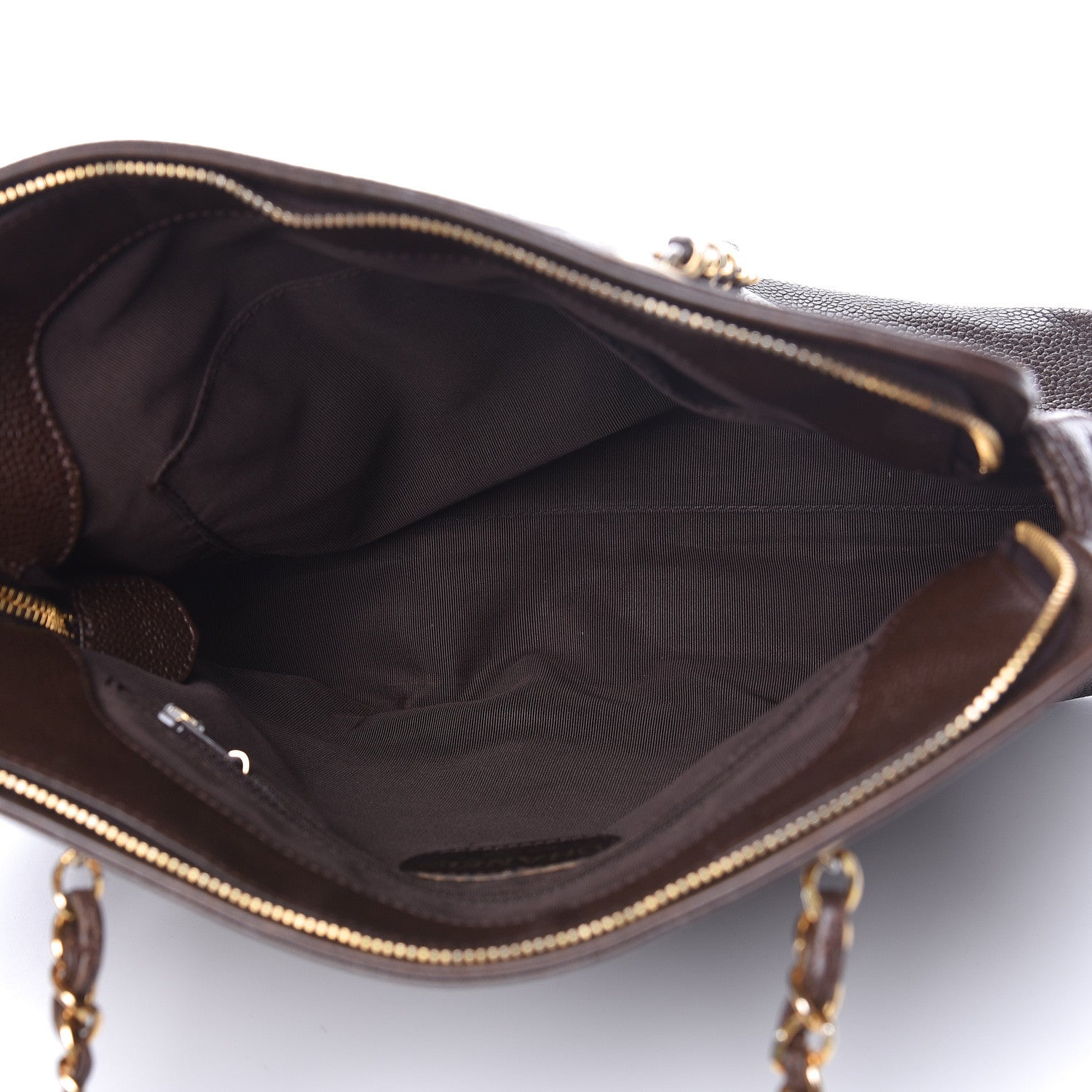 Chanel Caviar Shoulder Bag Brown 5 of 23