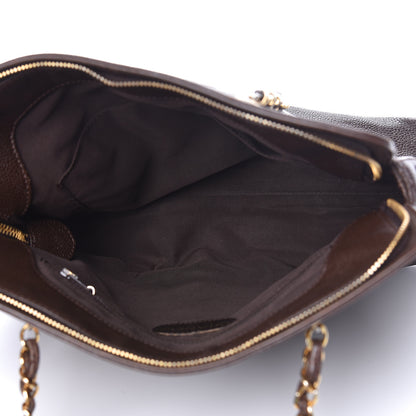 Chanel Caviar Shoulder Bag Brown 5 of 23