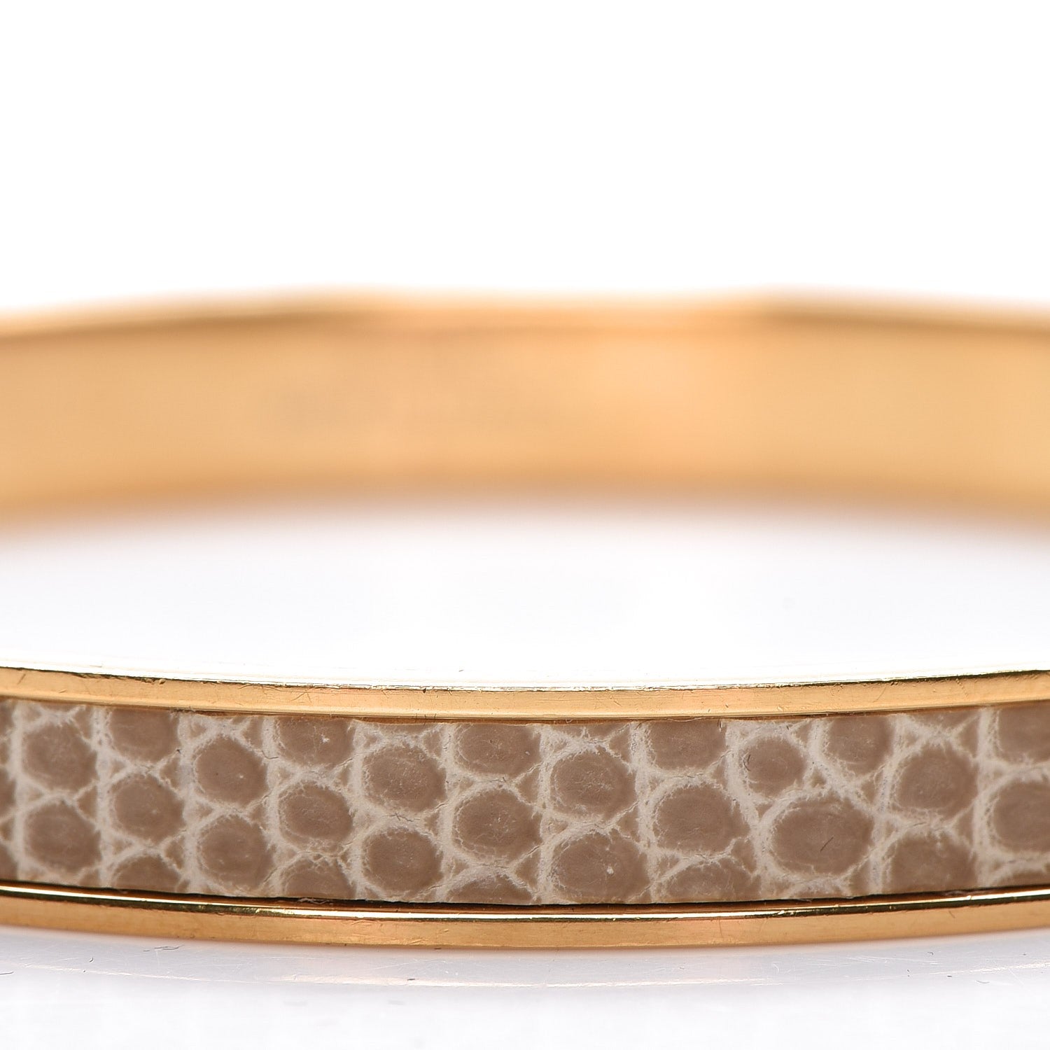 Hermes Smooth Lizard Kawaii 07 Bracelet S Ficelle 4 of 4
