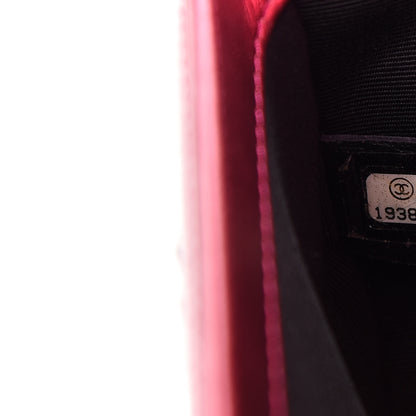 Chanel Metallic Patent Calfskin Quilted Small Boy Flap Pink 6 of 10