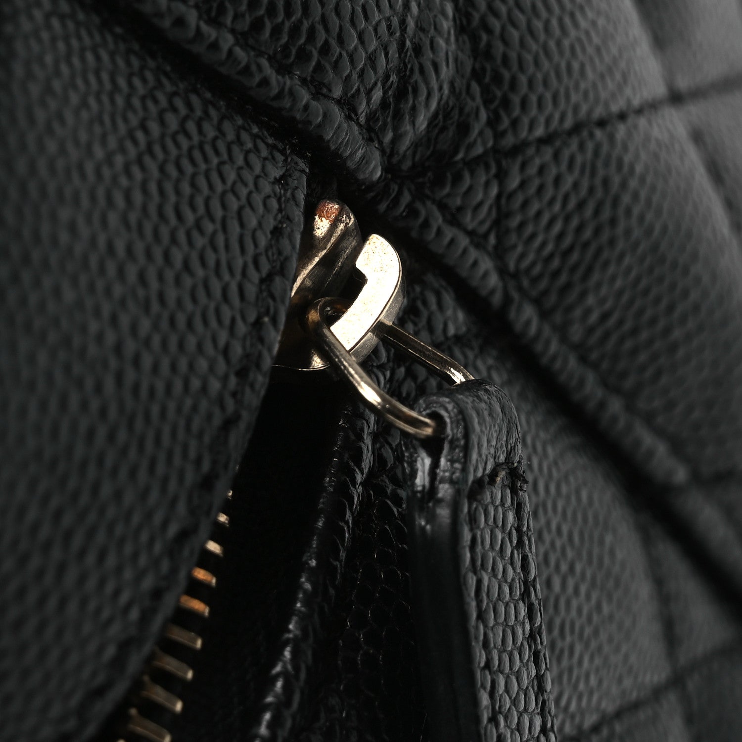 Chanel Caviar Quilted Large Vanity Pouch Black 11 of 12
