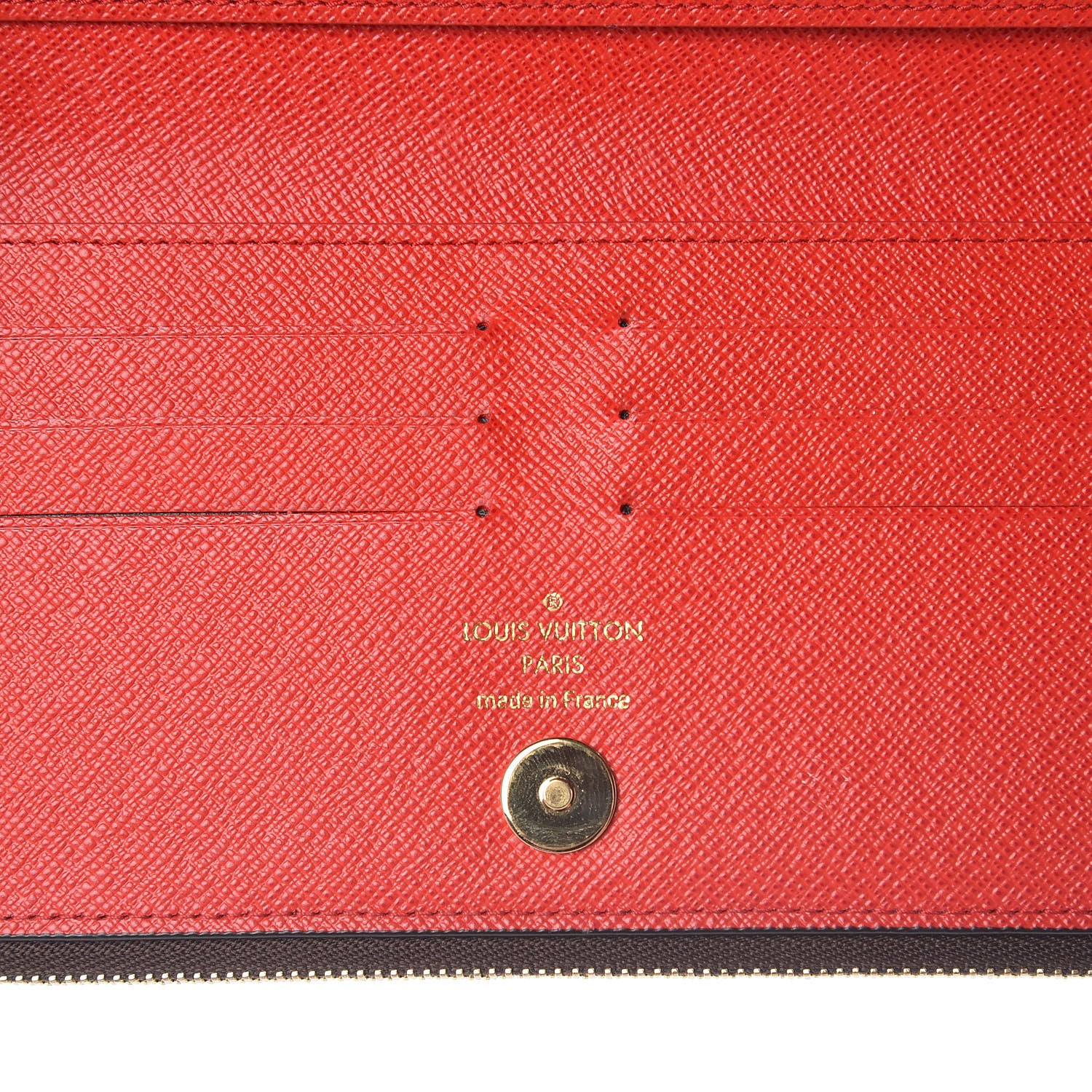 Louis Vuitton Monogram Adele Wallet Coquelicot 6 of 9