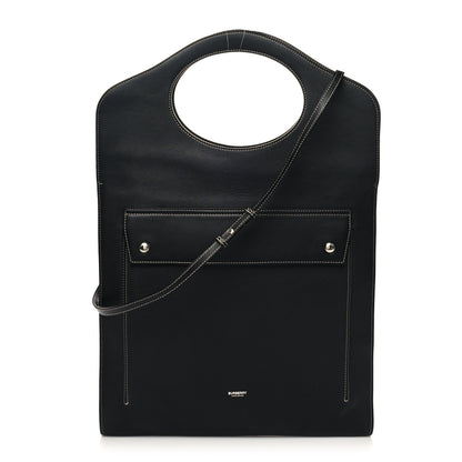 Burberry Medium Pocket Flat Tote Black 1 of 9