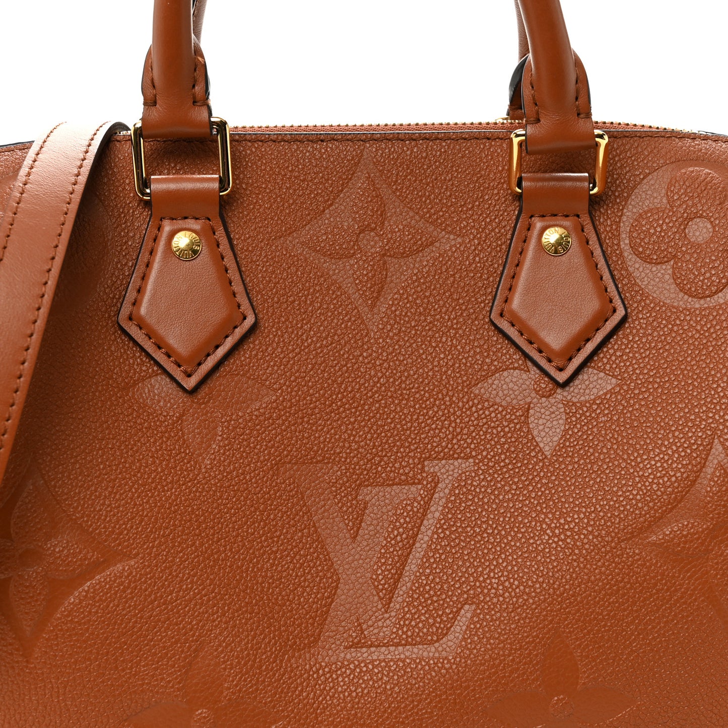 Empreinte Monogram Giant Speedy Bandouliere 25 Cognac