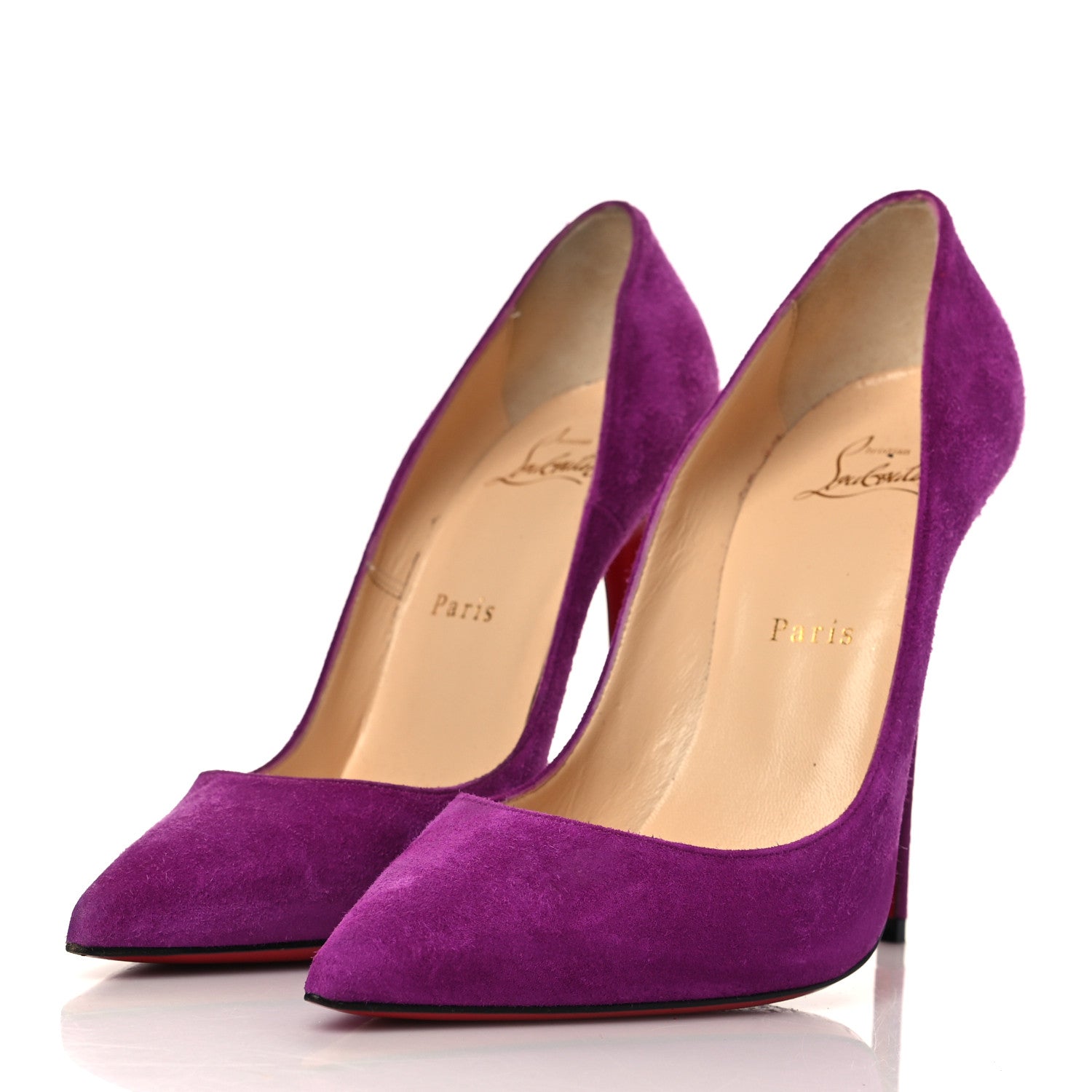 Christian Louboutin Suede So Kate 120 Pumps 38.5 Orchidee 3 of 9