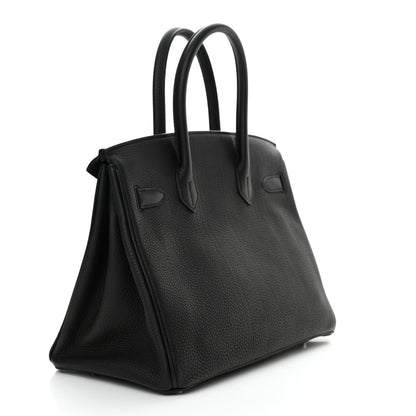 Hermes Togo BIRKIN 30 Black 3 of 10