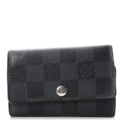 Louis Vuitton Damier Graphite Multicles 6 Key Holder 1 of 9
