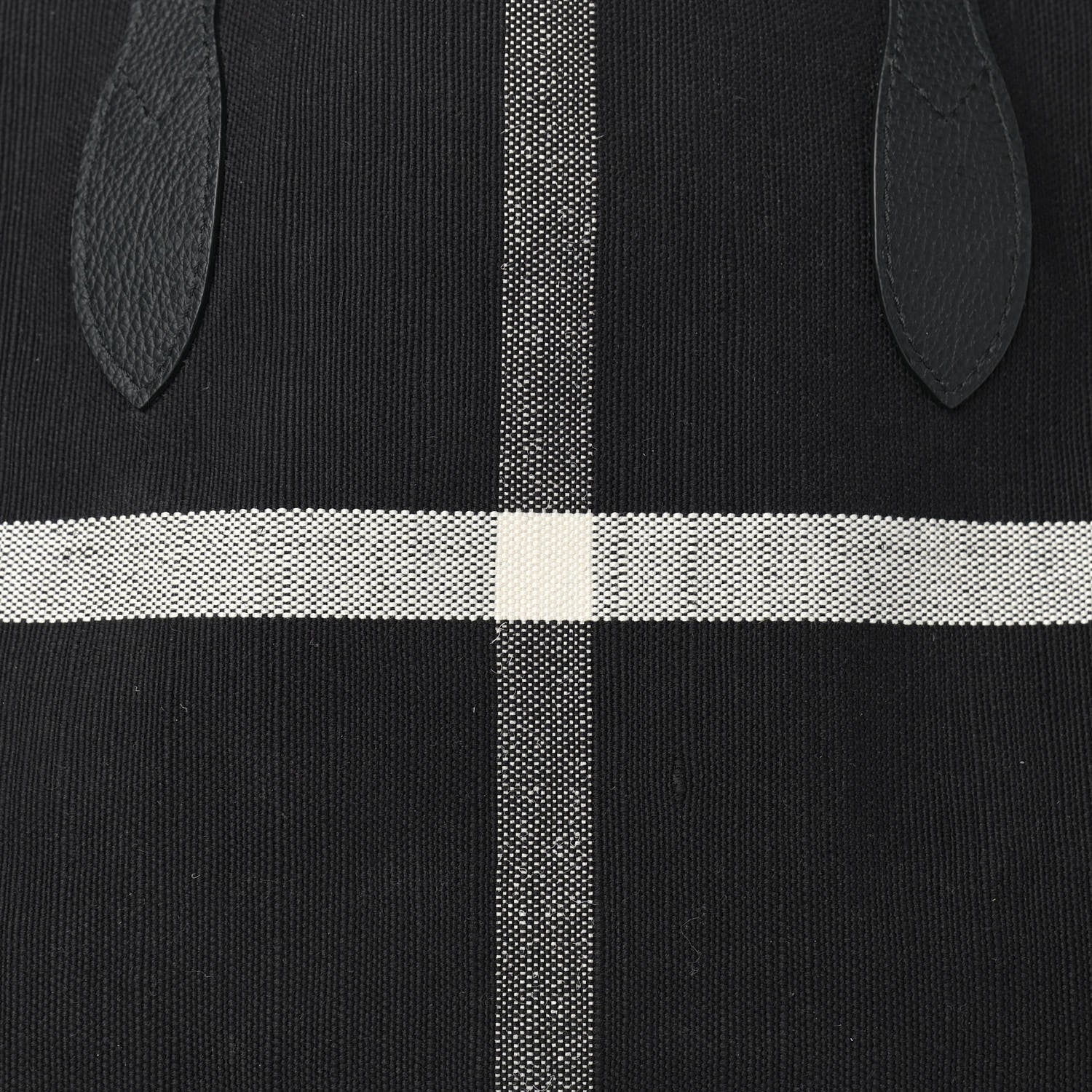 Burberry Coated Canvas Mega Check Sketchbook Medium Reversible Doodle Tote Black 17 of 18