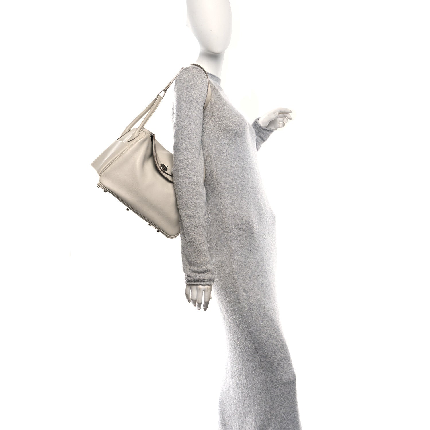 Hermes Evercolor Lindy 30  Gris Perle 2 of 10