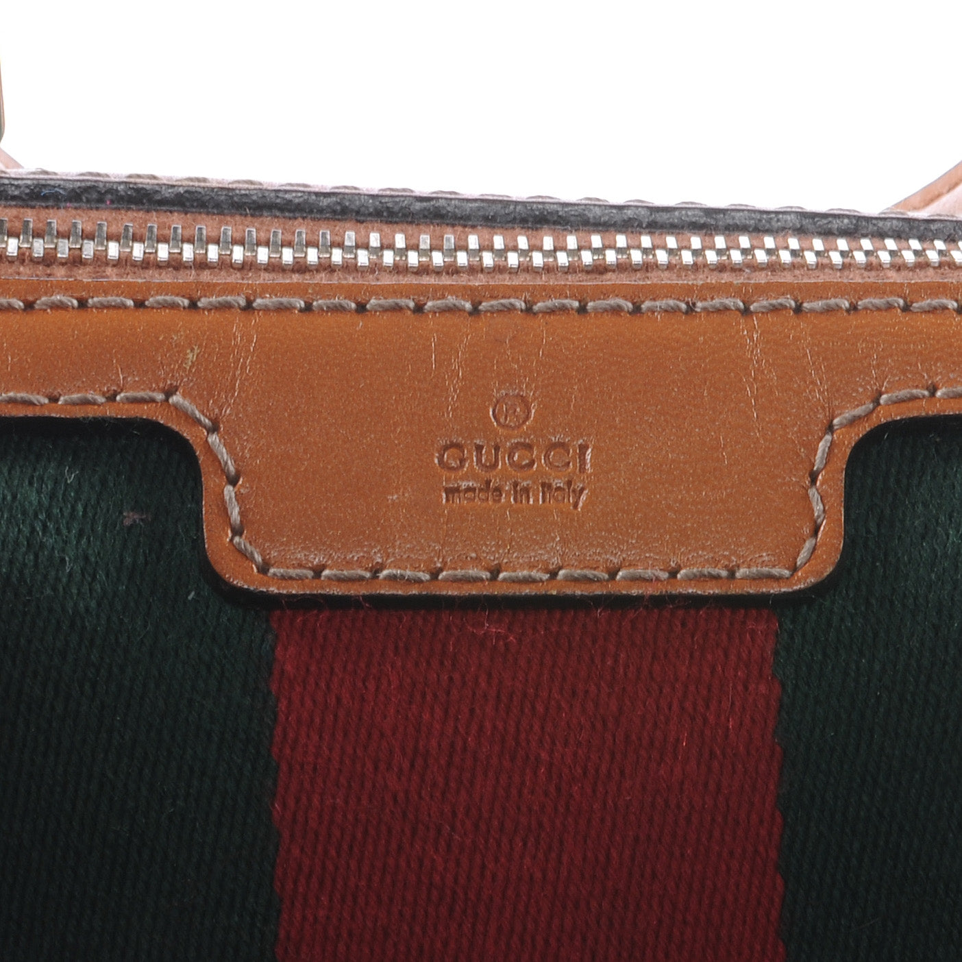 Monogram Vintage Web Medium Boston Tan