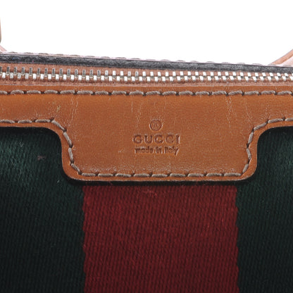 Gucci Monogram Vintage Web Medium Boston Tan 8 of 8