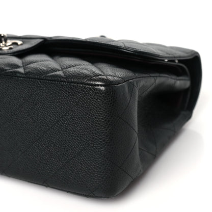 Chanel Caviar Quilted Jumbo Double Flap Black 10 of 10