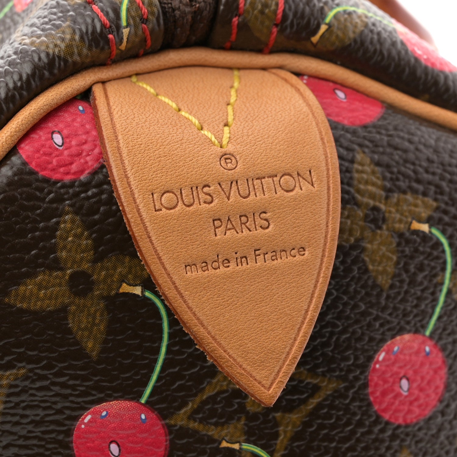 Louis Vuitton Monogram Cerises Speedy 25 6 of 13