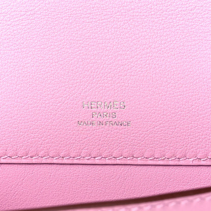 Hermes Swift Kelly Cut Clutch Pochette Mauve Sylvestre 6 of 11