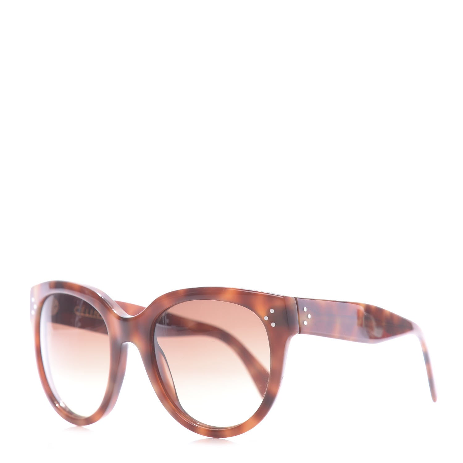 Celine Audrey Sunglasses CL 41755 Tortoise 1 of 8