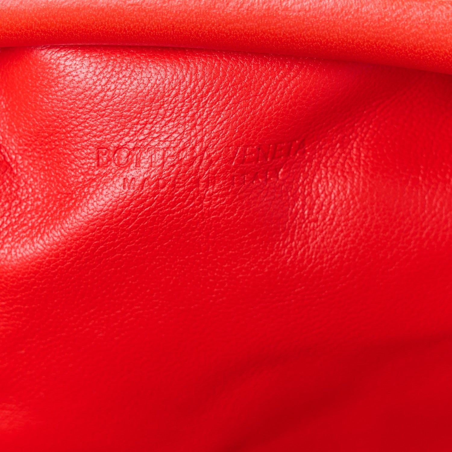 Bottega Veneta Nappa Intrecciato The Mini Pouch Bright Red 6 of 12