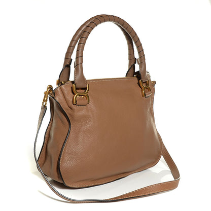 Chloe Calfskin Medium Marcie Satchel Nut 4 of 15