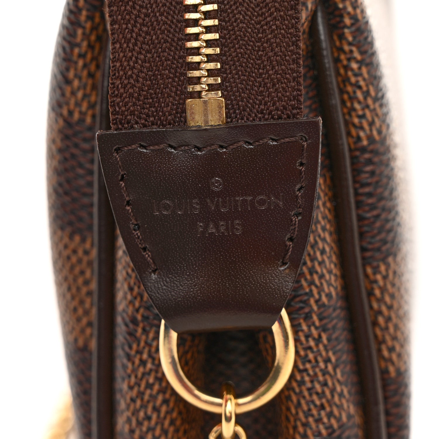 Louis Vuitton Damier Ebene Eva Clutch 6 of 12