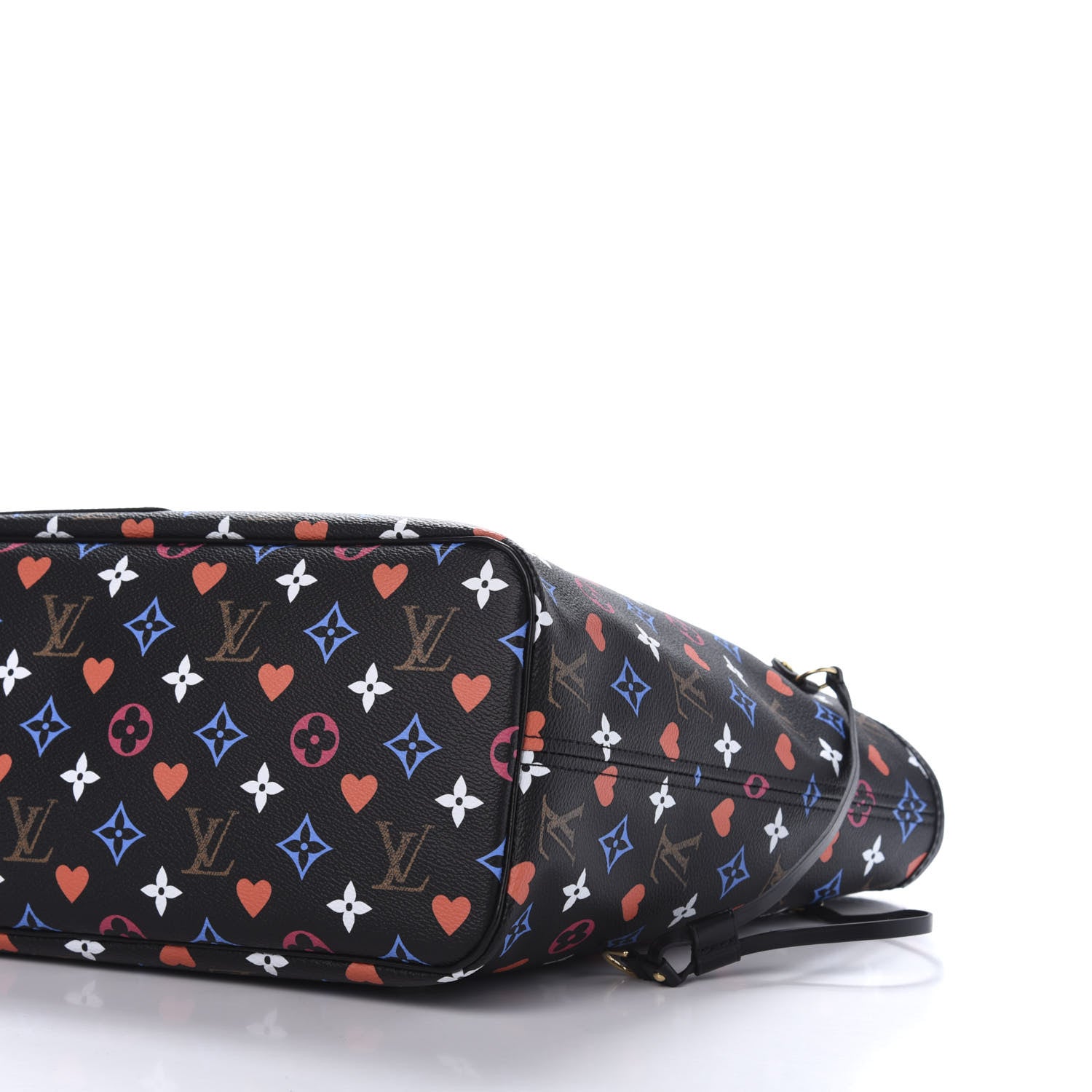 Louis Vuitton Game On Neverfull MM Black 9 of 12