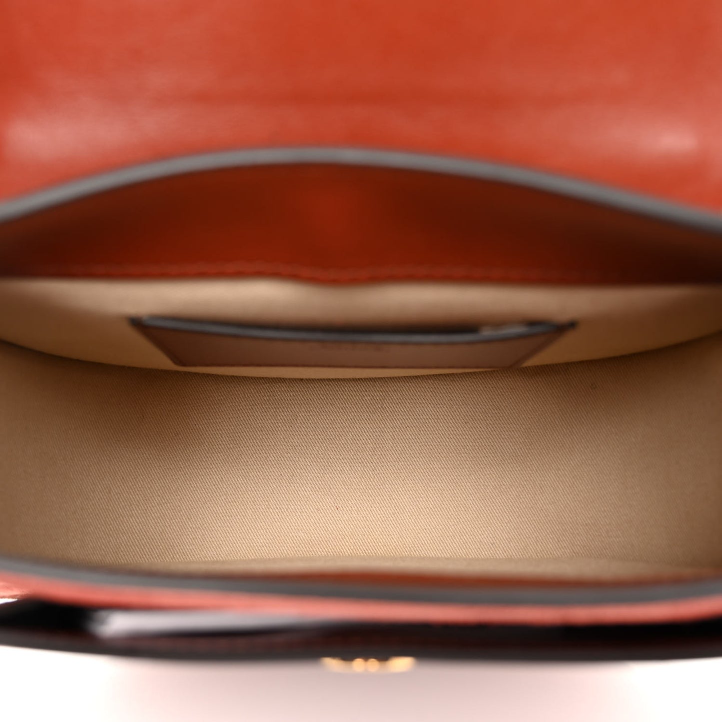 Calfskin Small Tess Bag Sepia Brown